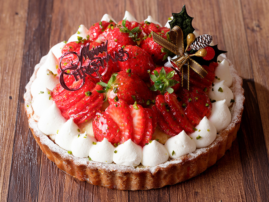 苺一杯のクリスマスタルト